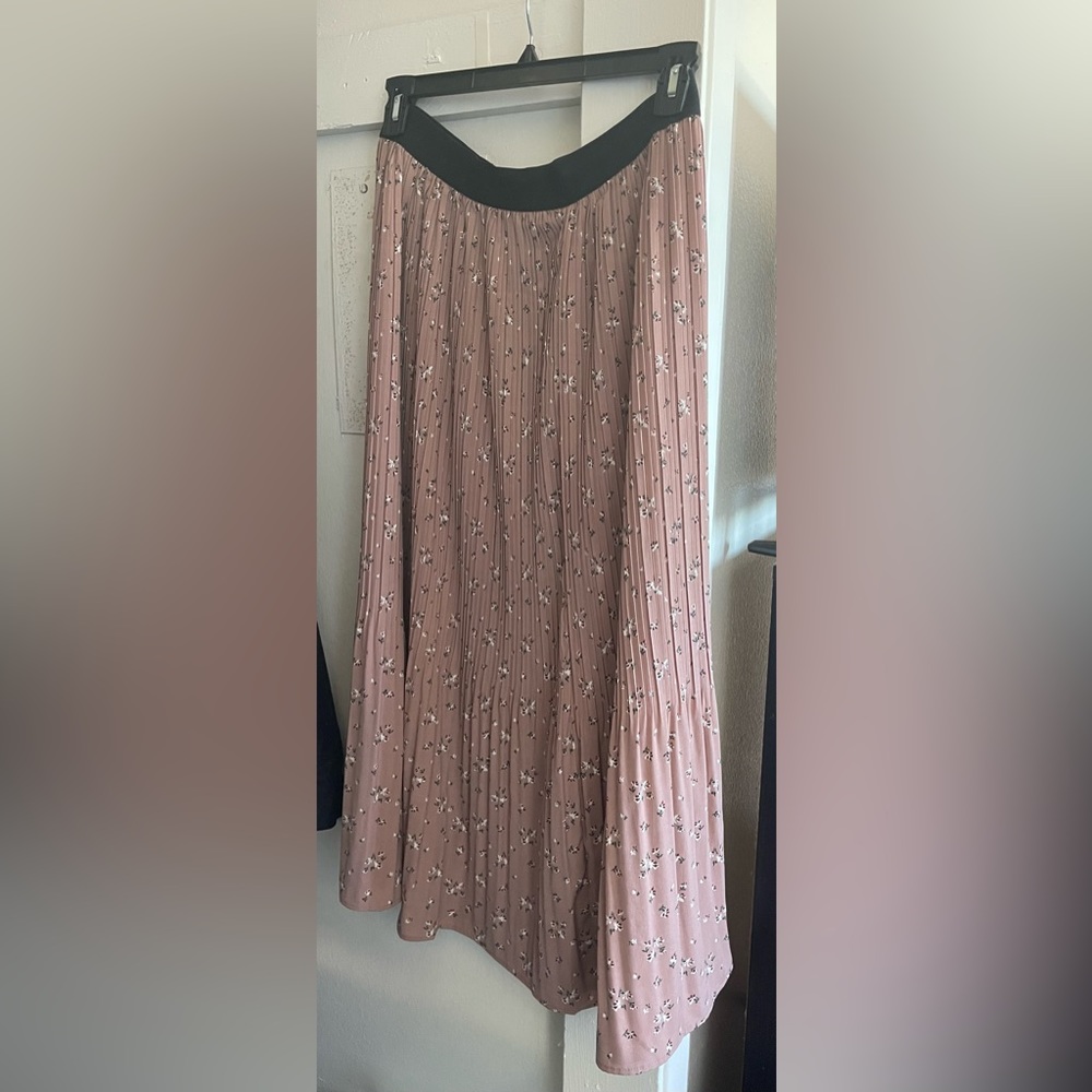 Mellóday Mauve Floral Skirt